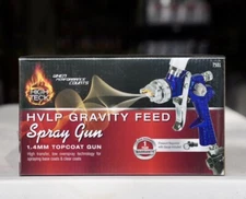 High Teck HVLP Gravity Feed Spray Gun 1.4 MM Tip Topcoat Gun T501 FREE SHIPPING!