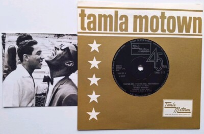 Steve Wonder TMG 717''Yester Me,Yester You,Yesterday'' 1968 UK 7''Single Motown 