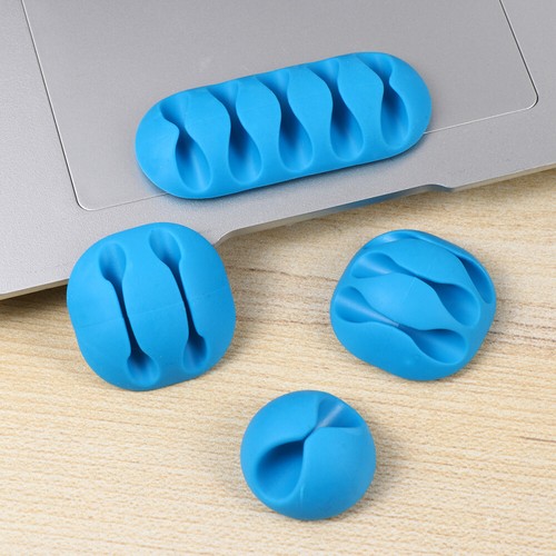 2 Pack Drahtwicker -Drahtklemme Schreibtisch-Kabel-Organizer Kabelorganisator - Photo 8/12