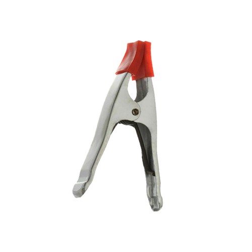 Strong Metal Spring Clamps/Stall Clips Holder for Large Tarpaulin,Silver/Red - Imagen 7 de 34