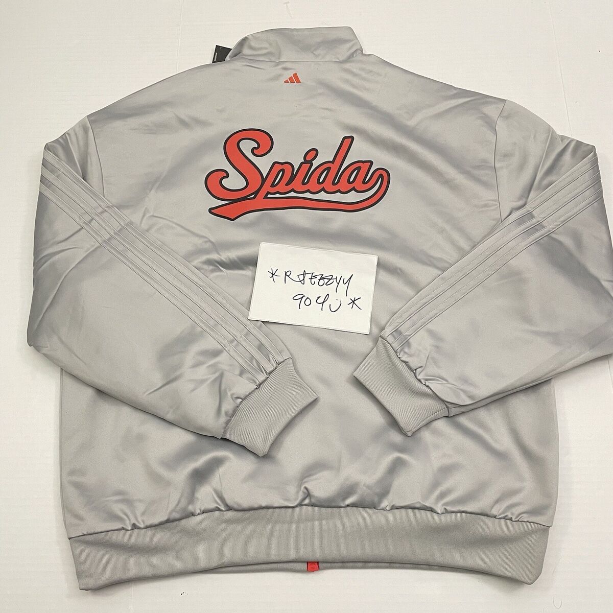 $110 Mens Size M Adidas DON Mitchell Silver Bomber Track $110 Mens Size M Adidas DON Mitchell Silver Bomber Track