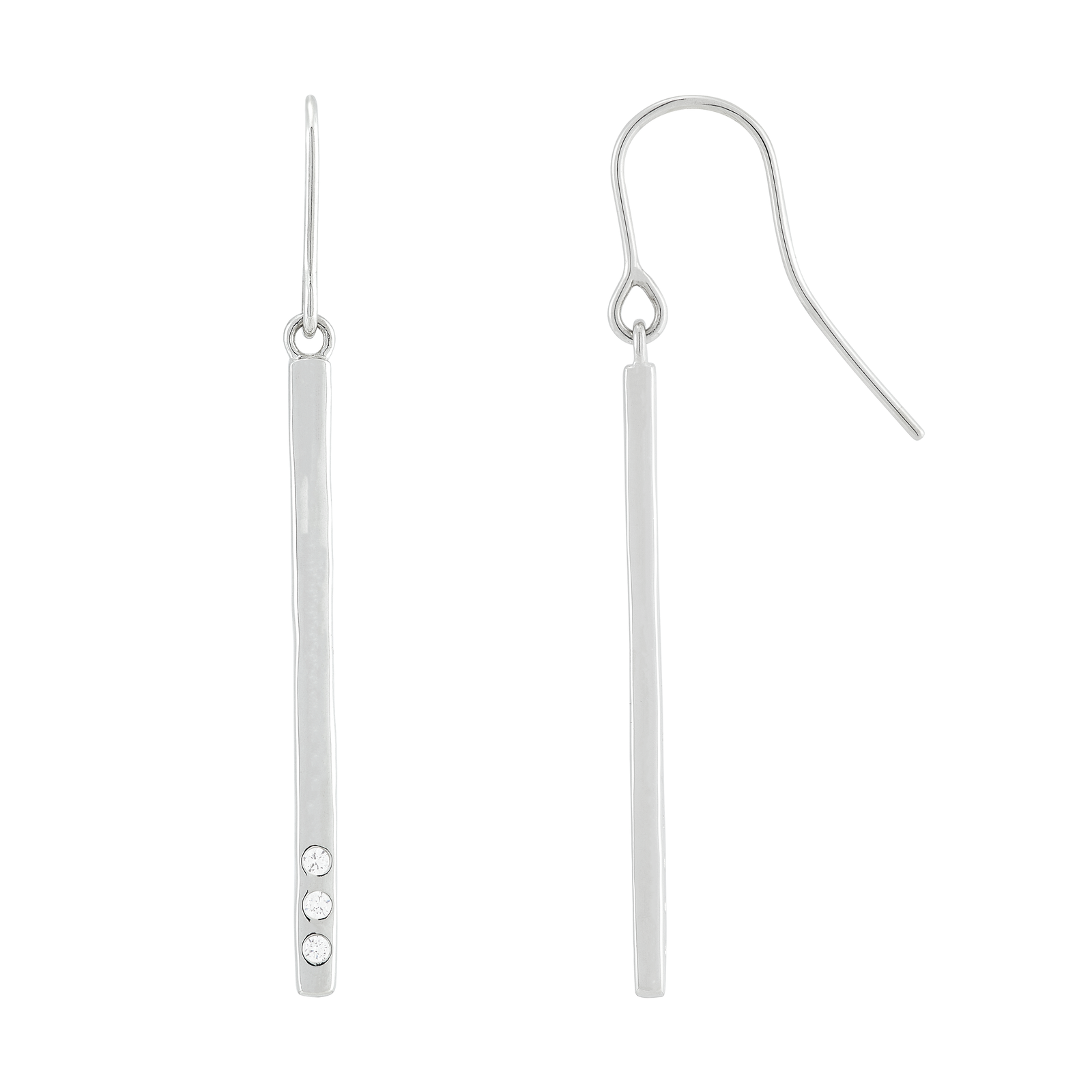 Silpada 'Dotted Line' Sterling Silver Drop Earrings eBay