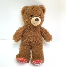 Happy Birthday Plush Build A Bear Brown Teddy Bear BAB Stuffed Animal 16"