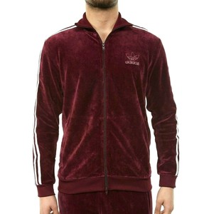 adidas bb track jacket maroon