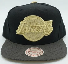 NBA Los Angeles Lakers Mitchell & Ness Adult Structured Cap M&N #XZB20 NEW!