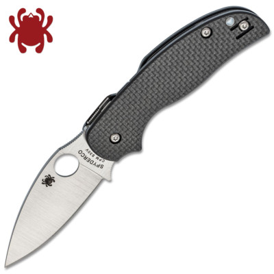 Spyderco Sage 5 S30V Blade Carbon Fiber G10 Handles C123CFPCL