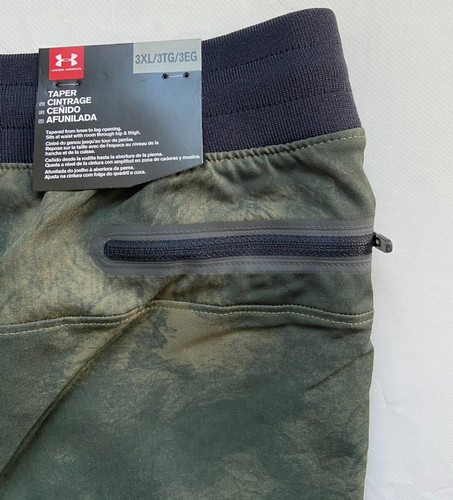 Under Armour Elite Tapered Print Hose Camp Herren 32" grün Tarnmuster Größe 3XL neu mit Etikett $ 90 - Bild 7 von 13