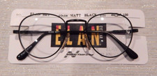 Vintage ELAN 9071 Matte Black 46/18 P3 Round Eyeglass Frame New/Old Stock 155