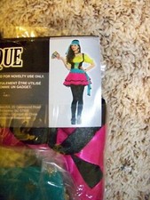 NEW Juniors Halloween Costume Mystical Gypsy Size Medium 7-9 4 Piece Costume