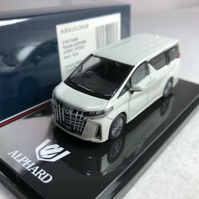 1/64 Hobby Japan Toyota ALPHARD H30W Hybird AERO TYPE Luxury White  HJ641012HLW
