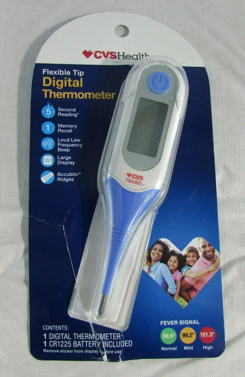 CVS Flexible Tip Oral Digital Thermometer NEW in OPEN Package eBay