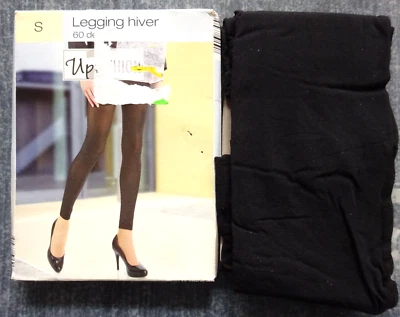 Legging hiver Opaque 60D LYCRA Noir Up Fashion Taille S - Photo 1/3