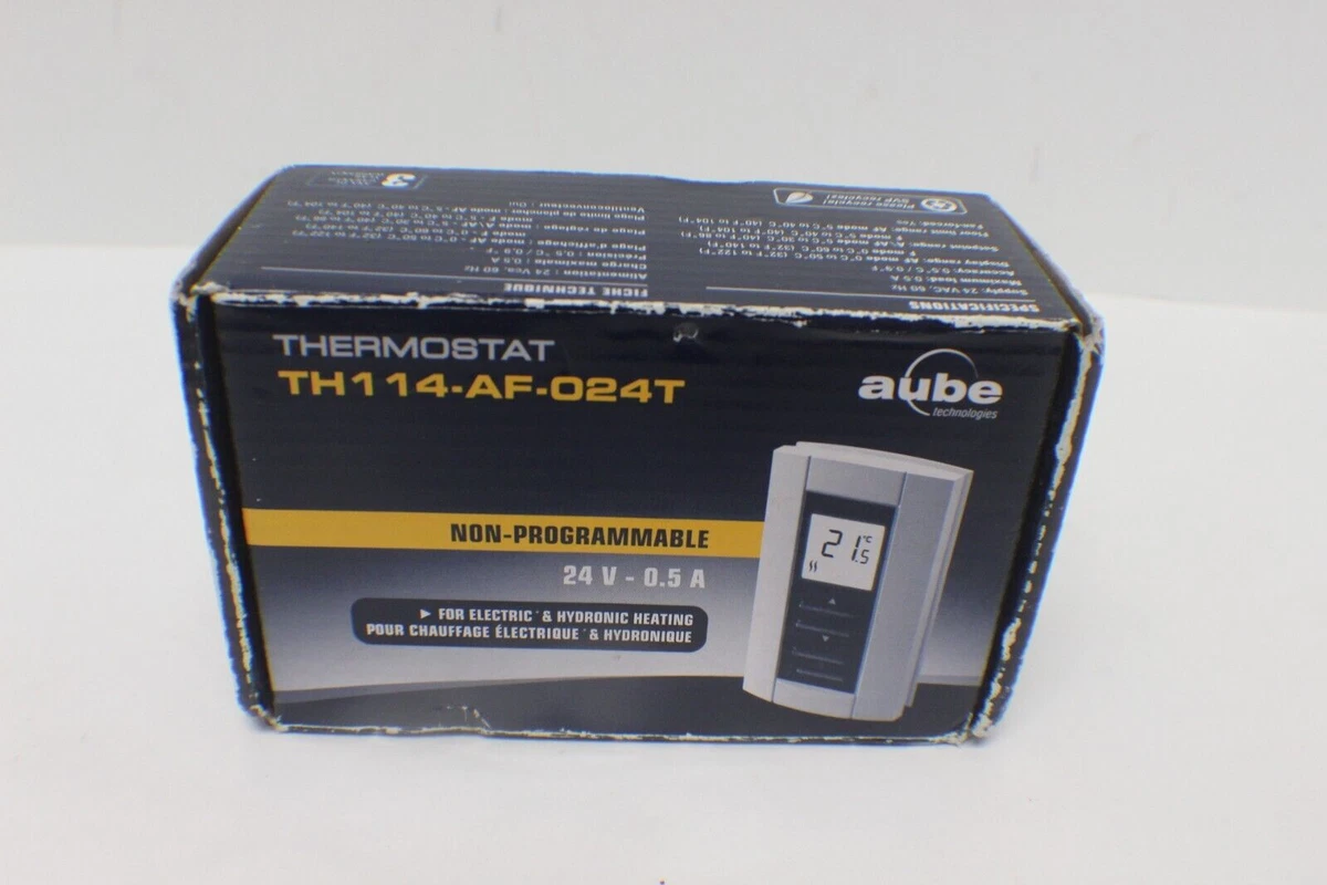 Honeywell TH114-AF-024T Manual Low Voltage Electric Heating Thermostat -  NEW 775264925061 | eBay