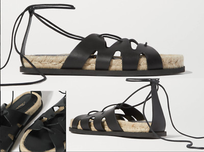 3.1 PHILLIP LIM Yasmine Espadrilles Gladiator Sandals Sandalen Schuhe Flats 36