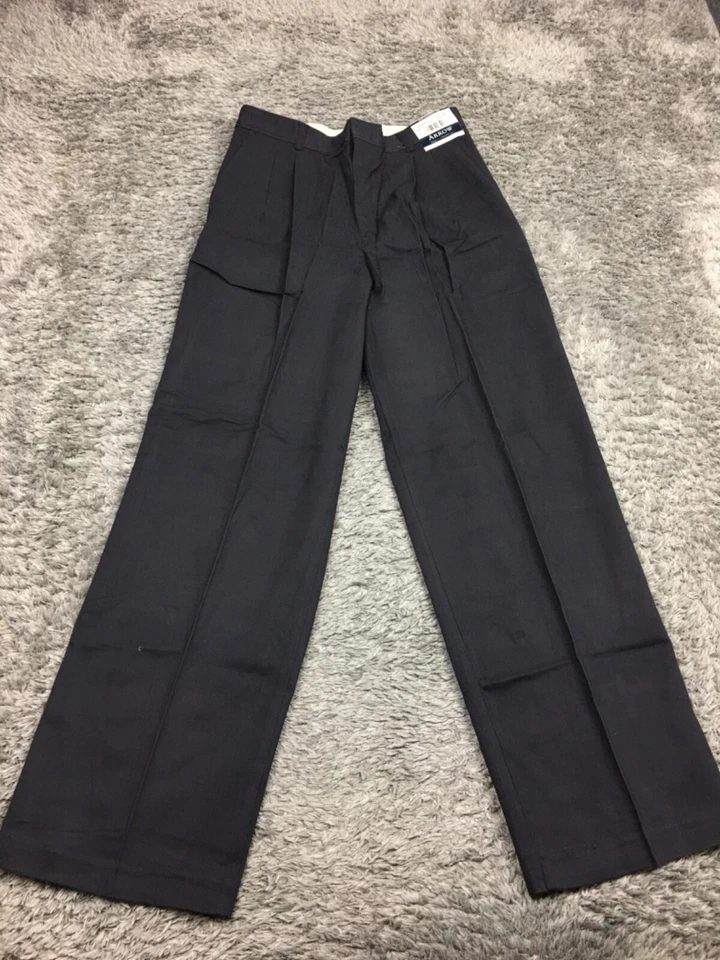 Arrow Chino платье брюки для мальчиков размер 18 Reg темно-синий темно-синий прямой ноги - Изображение 3 из 4