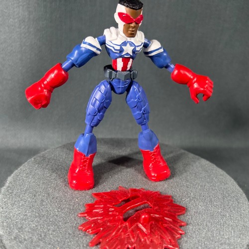 Marvel Bend And Flex Avengers Captain America Bendable Figure Hasbro - Picture 3 of 19