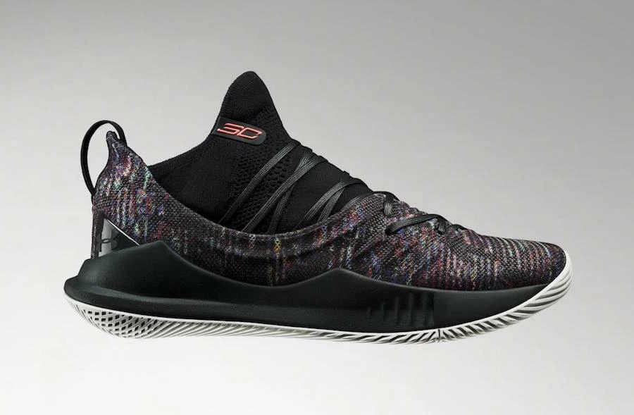 Under Armour Curry 5 Black Multi-Color (3020657-005)