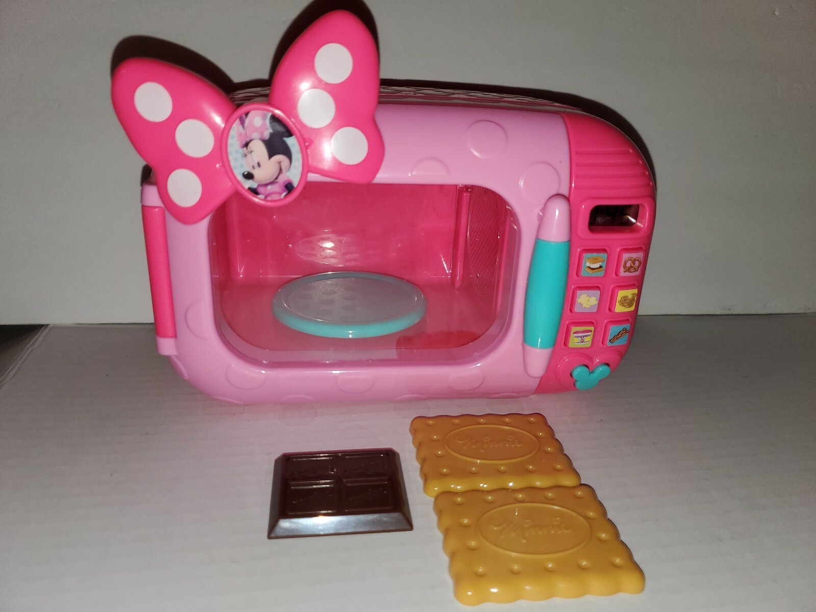 Minnie Mouse Marvelous Microwave Standard Just Play For Sale Online Ebay Minnie mouse marvelous microwave set. disney junior minnie mouse marvelous microwave kitchen play w accessories