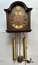 Zentra Vintage Wanduhr Mit Pendel Und Gewichte 80er Gebraucht