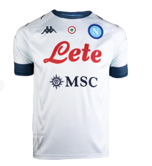 Naples Blank Away Soccer Club Jersey