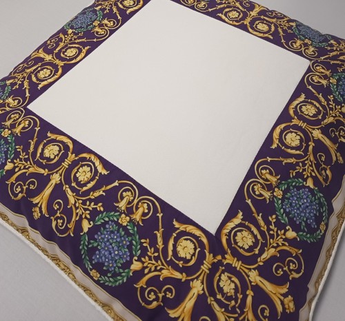 Versace Cushion Pillow Vintage Decorative Gianni Versace Baroque Floral - Picture 2 of 7