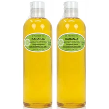 PURE RAW KARANJA SEED OIL ORGANIC COLD PRESSED 2, 4, 8, 12, 16,24,36oz, GALLON