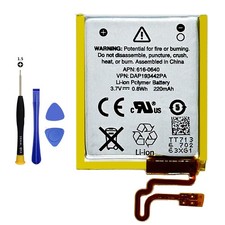 616-0639 616-0640 Battery for iPod Nano 7th Gen 16GB A1446 MD481LL/A,0 Cycle ...
