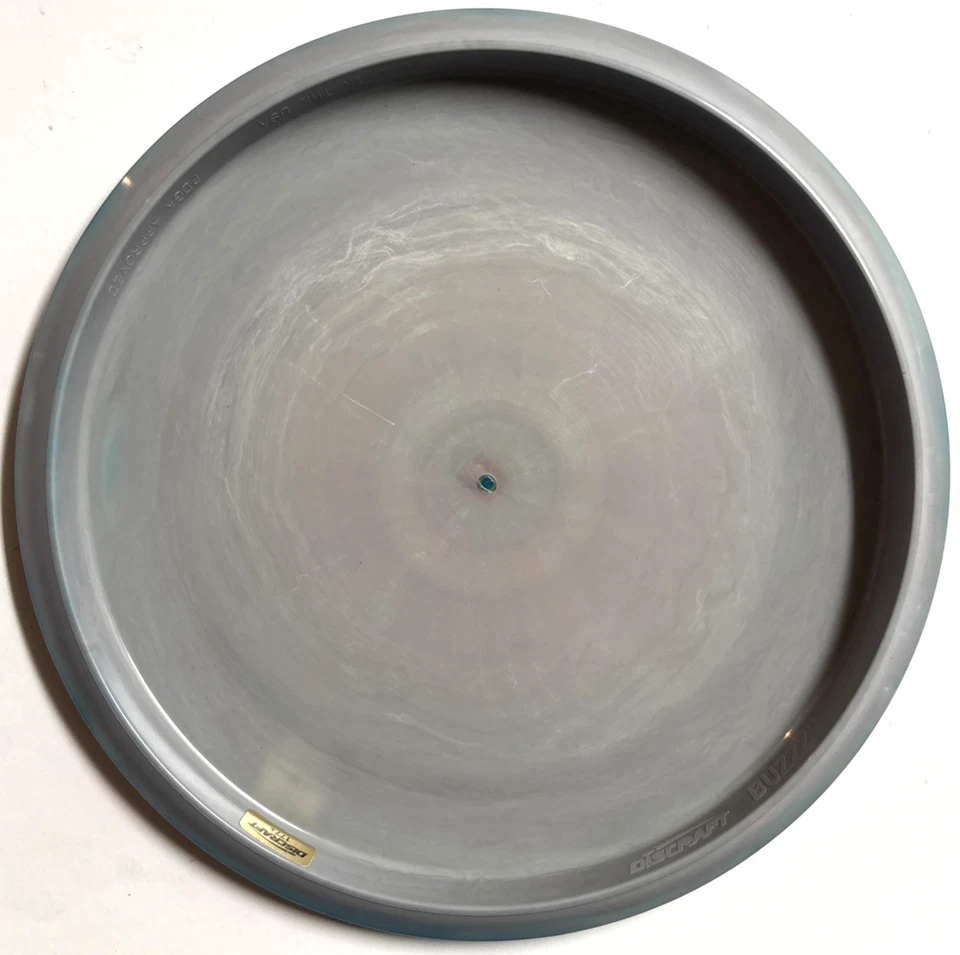 Discraft Paul McBeth 4x Claw First Run ESP Buzzz Blueish/Gray/Green Swirl New - Image 2 of 4