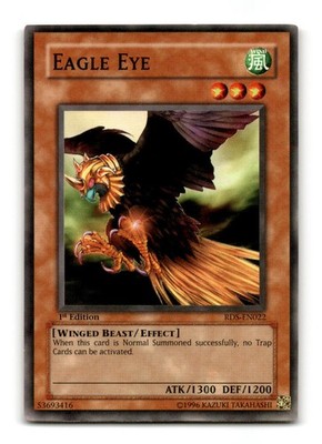 Yugioh #RDS-EN022 Eagle Eye 1st Edition ~ 19091