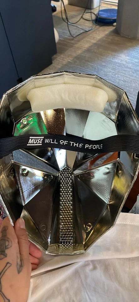 Máscara cromada MUSE WOTP Foto 2 de 2