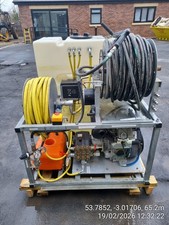 Van Pack Drain Jetter Pressure washer - 2175 PSI @ 70 LPM - 31 HP Petrol Engine