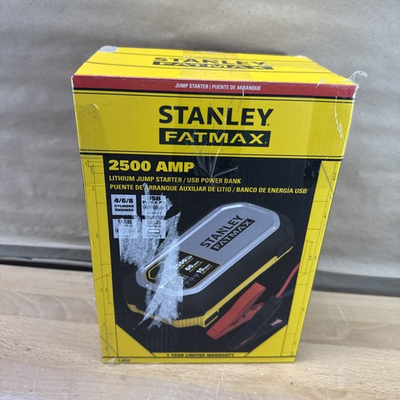 #ad #ad Stanley Fatmax LJ25F 2500 AMP Lithium Jump Starter USB Power Bank $119.99