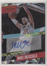 2017-18 Panini Prestige Bonus Shots Signatures Crystal Mike Muscala #31 Auto 1u6