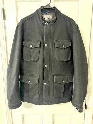 Kenneth Cole Men s Wool Blend Field Jacket Size L