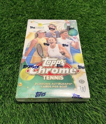 2026 Topps Chrome Tennis Hobby Box Factory Sealed Ready To Ship