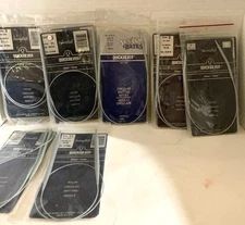Susan Bates Quicksilver Nylon Circular Knitting Needles Assorted Sizes Silkon