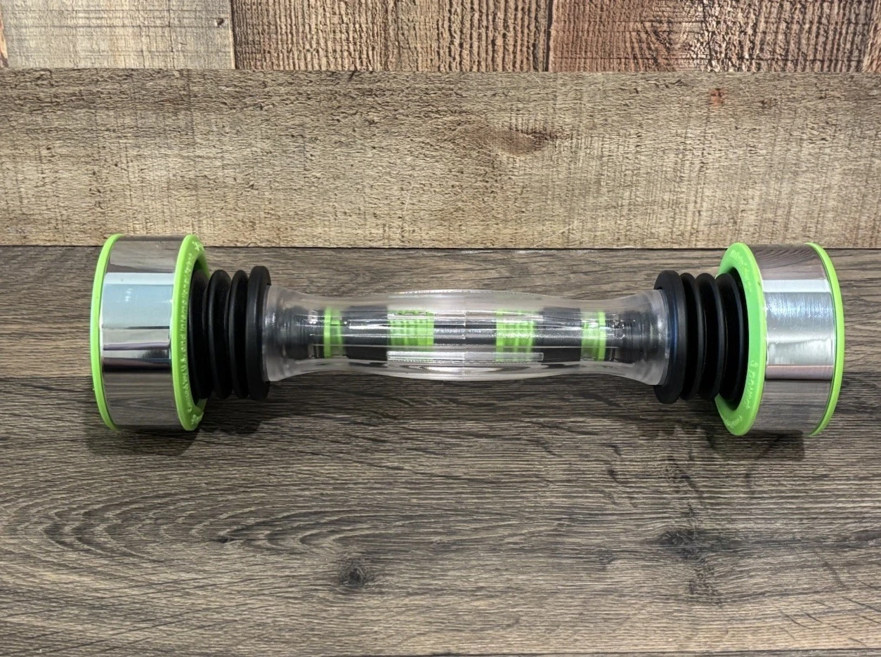 3lb Shake Weight Pro for Men & Women Clear & Green