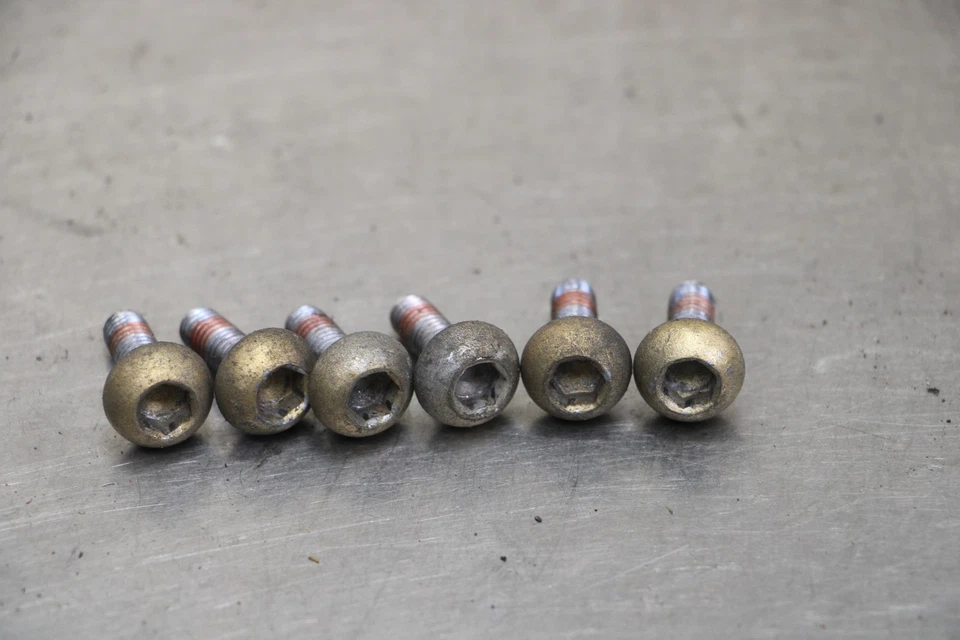 05-06 HONDA CBR600RR 600RR FRONT BRAKE ROTOR BOLTS DISC HARDWARE SCREW SET KIT - Image 2 of 4