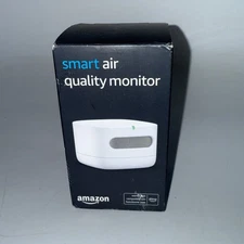 Amazon Smart Air Quality Monitor – Know your air, Works with Alexa "Brand NEW"