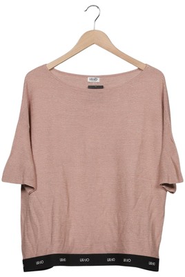 LIU JO Pullover Damen Strickpullover Strick Oberteil Gr. XL Pink #5u9k58l