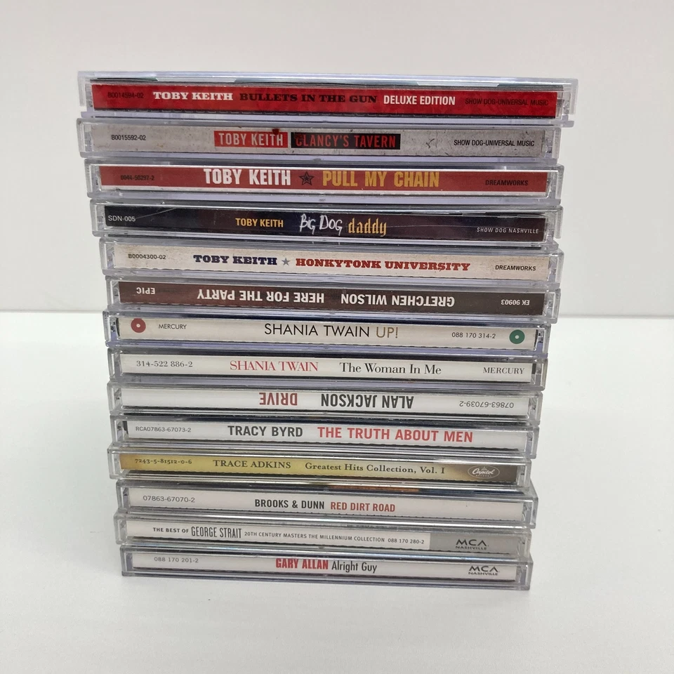 90's 2000's Country Western Music CD Lot 14 TOBY SHANIA GEORGE ALAN BROOKS Foto 4 de 4