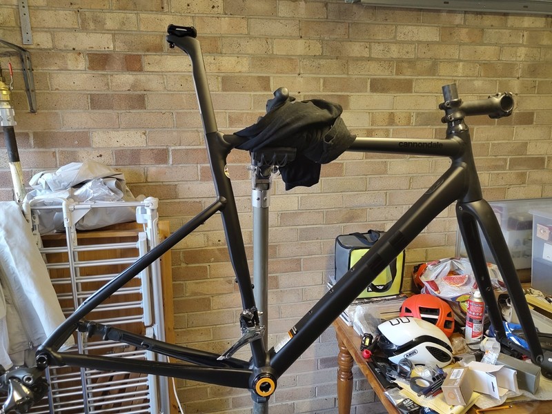 Cannondale Caad 13 Disc Frameset 54cm Matte Black New Plus Extras