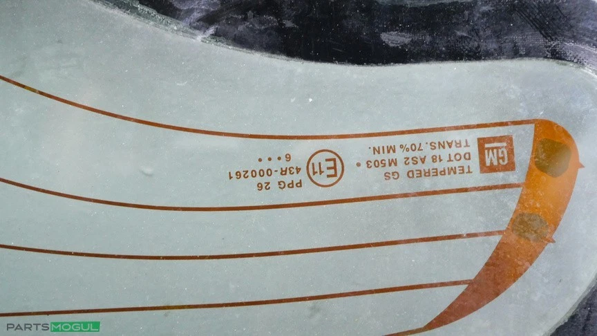 Saturn Sky Pontiac Solstice 2007-2009 techo trasero cristal ventana 43R-000261 fabricante de equipos originales Foto 4 de 4
