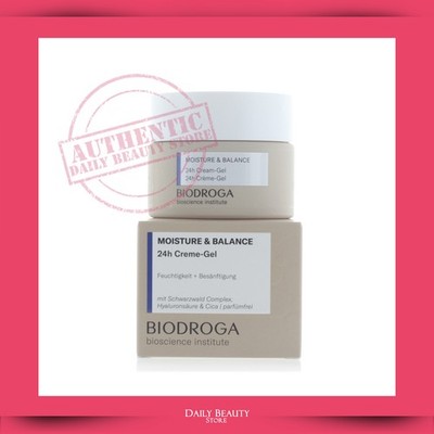 Biodroga Moisture & Balance 24h Creme Gel 49g 1.7oz NEW FAST SHIP