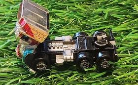 Micro Machines - American Flag RV, Bus and Semi Truck - Classy Chromers #3 1992