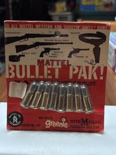 1958 Mattel Bullet Pak For Mattel Western Shootin Shell Cap Guns