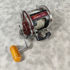 Vintage Penn Senator 114HL 6/0 High Speed Light Big Game Reel U.S.A. Wood Handle