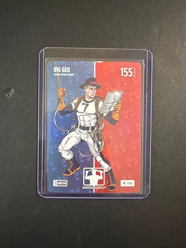 Big Geo Craig Biggio Bo Jackson Battle Arena 155 Power Steel LOGO-543 2026 Foil
