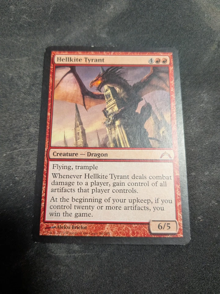 MTG Hellkite Tyrant, Moderate Play, English Gatecrash - Image 2 of 3