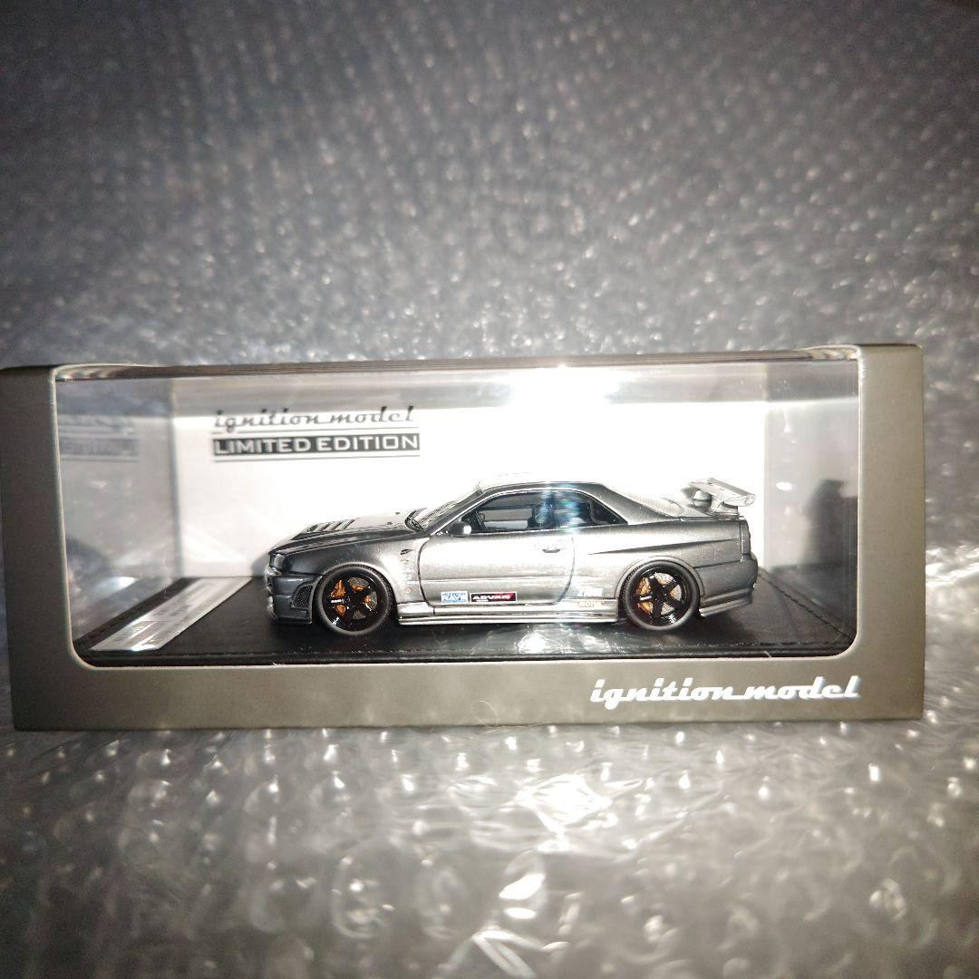 1/43　イグニッションモデル　BNR34　ニスモ　大森ファクトリー　1041 Ignition Model 1/43 BNR34 NISMO Omori Factory 1041 Skyline
